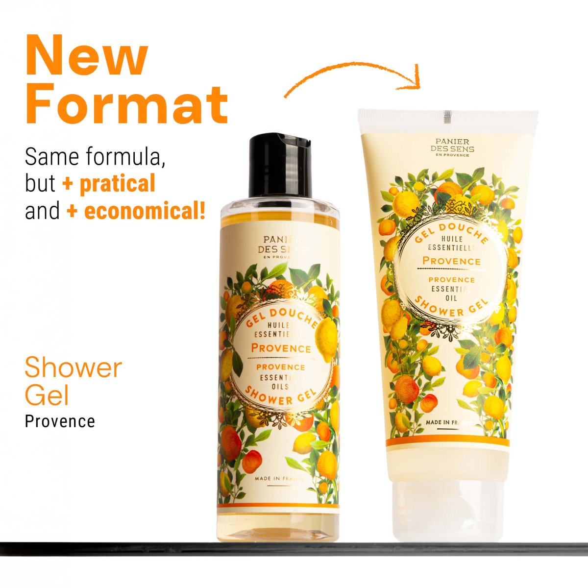Shower gel - Soothing Provence (6.7 fl.oz.) - Shower gel - Panier des Sens USA