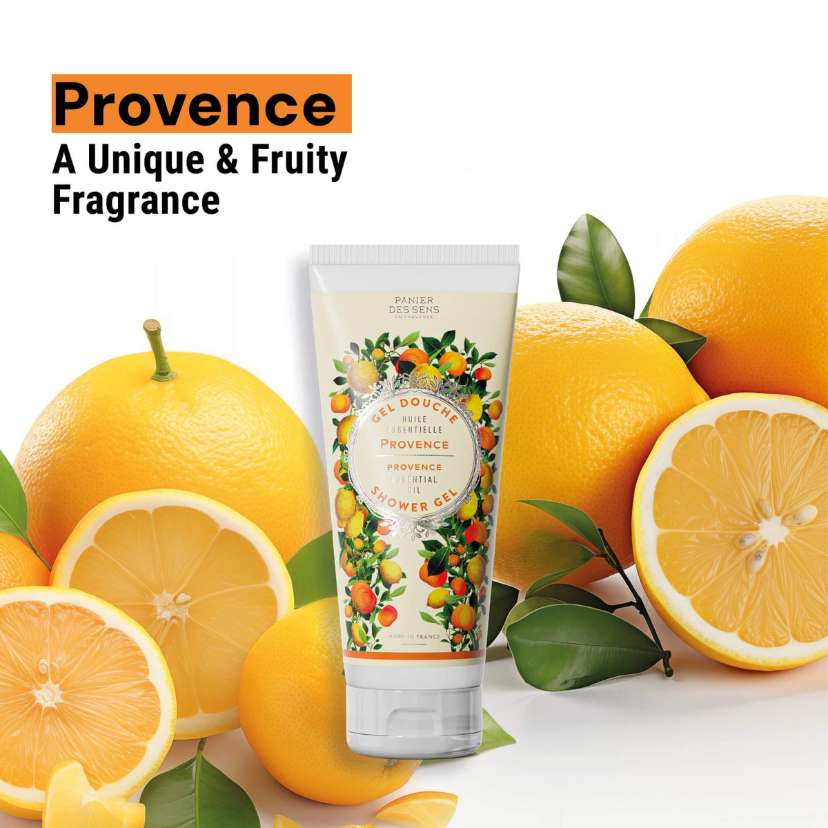 Shower gel - Soothing Provence (6.7 fl.oz.) - Shower gel - Panier des Sens USA