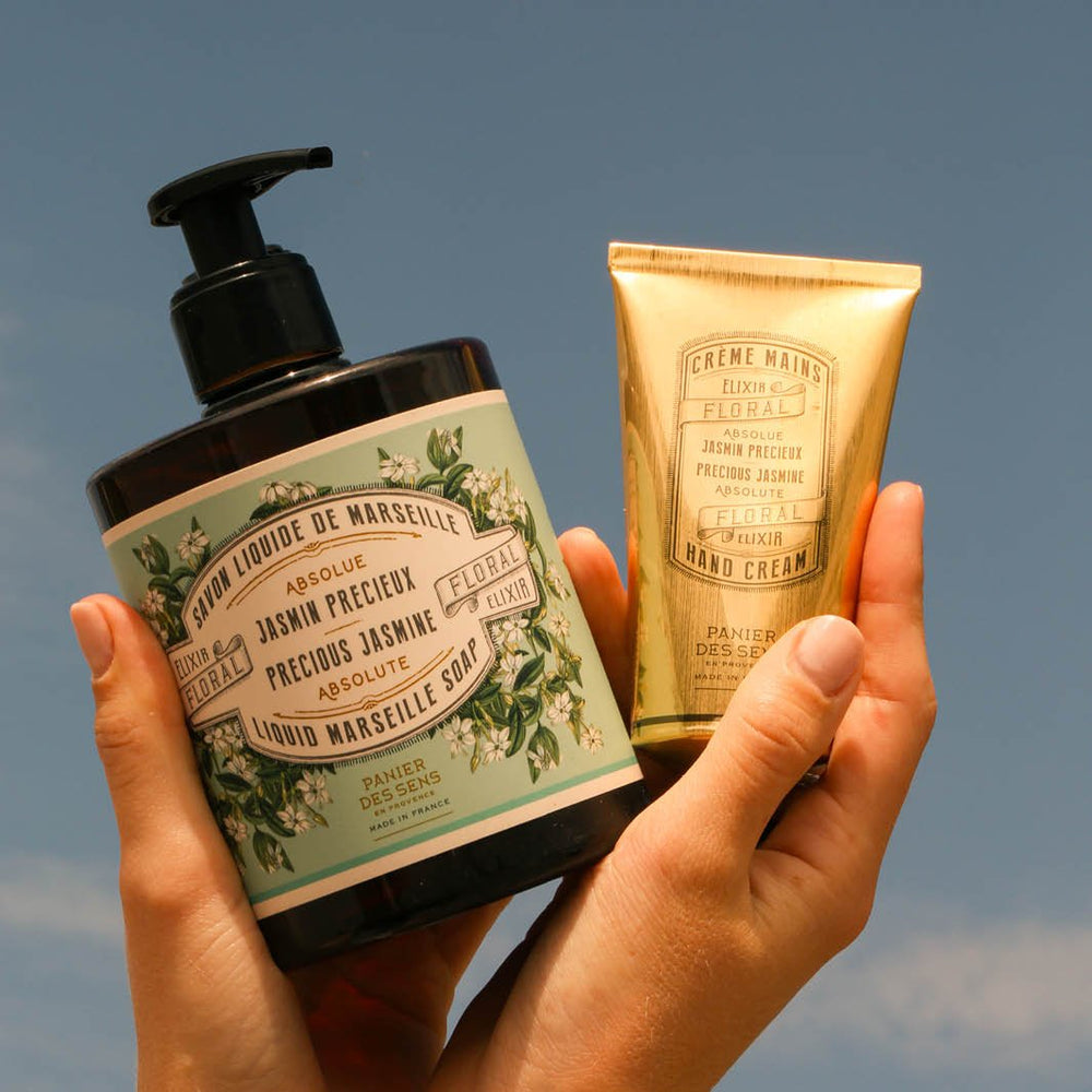 Soap and Hand Cream Set - Precious Jasmine - Bundle - Panier des Sens USA