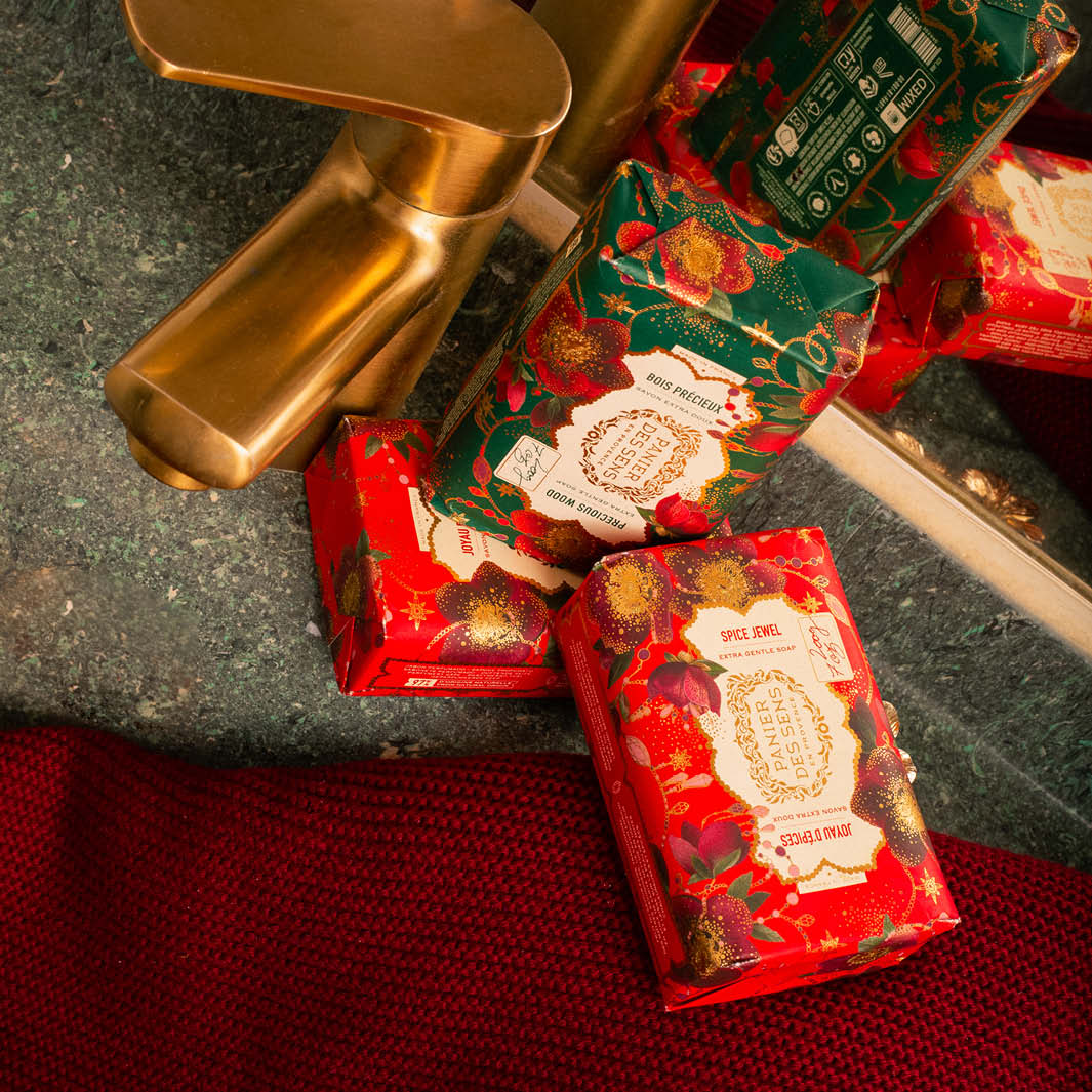 Spice Jewel Christmas soap 7 oz – Limited edition - CHRISTMAS - Panier des Sens USA