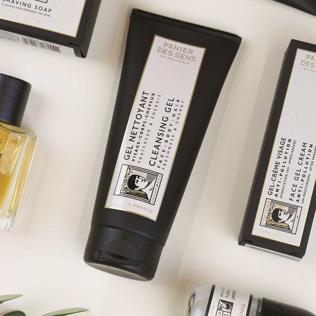Gel de ducha 3 en 1 para hombre - Cuerpo, cabello y rostro - Cuidado Masculino - Panier des Sens USA