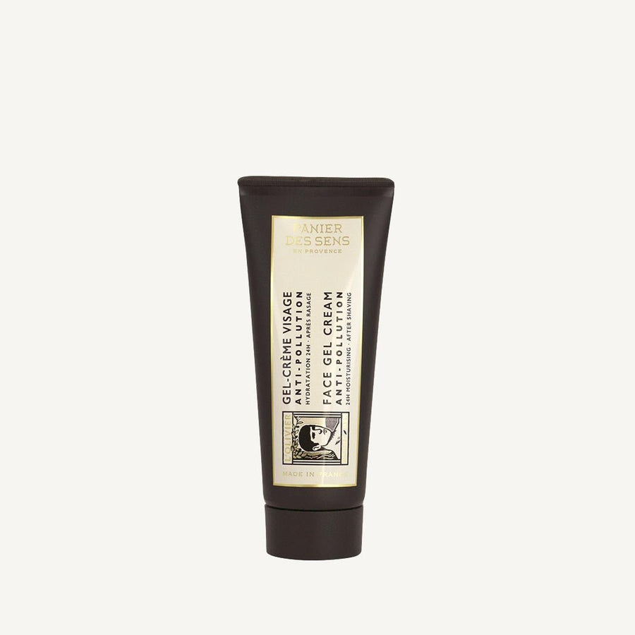 Anti - pollution Face Cream for Men - Moisturising and Revitalising Gel Cream - Men's Care - Panier des Sens USA