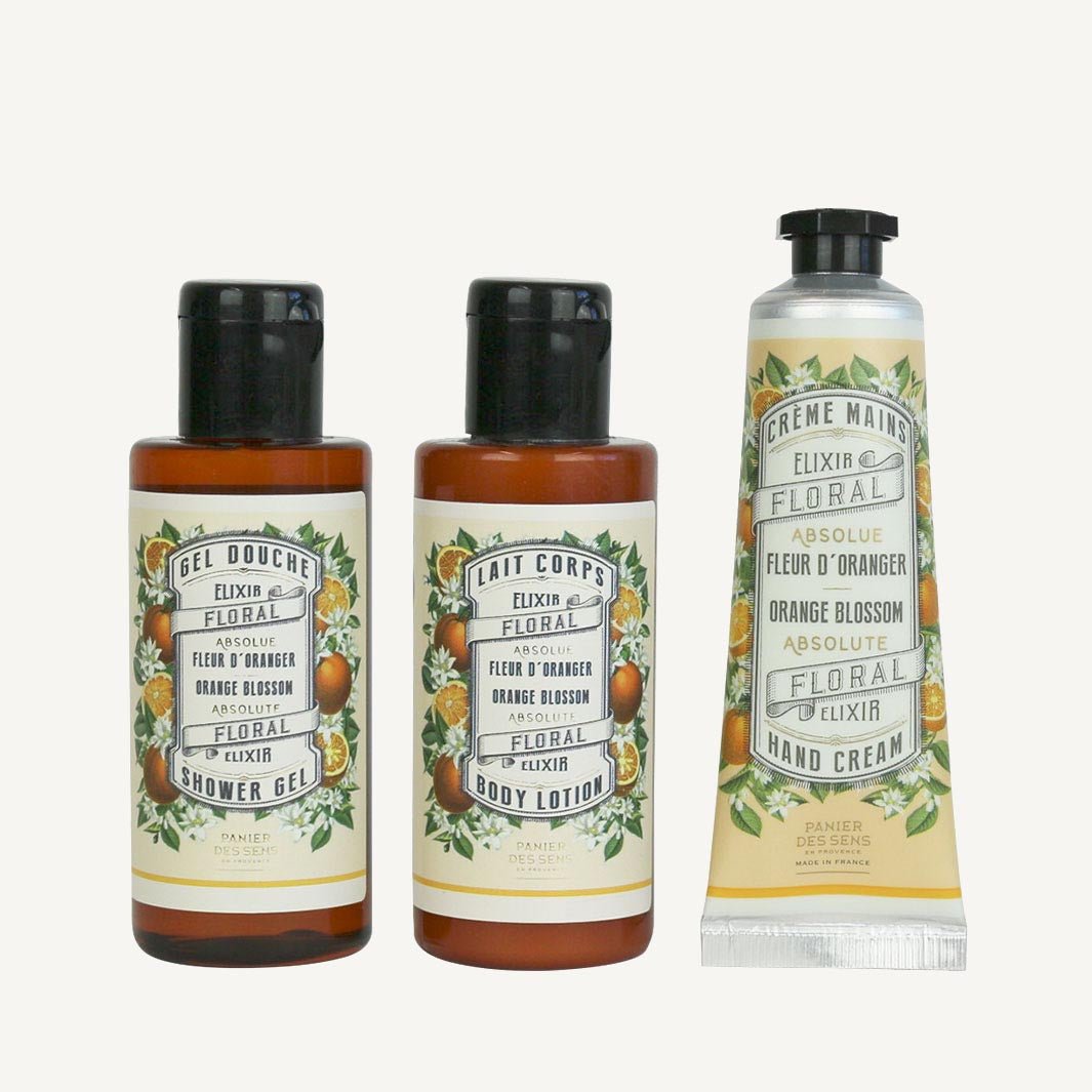 Body care travel set - Orange Blossom - Body Care - Panier des Sens USA