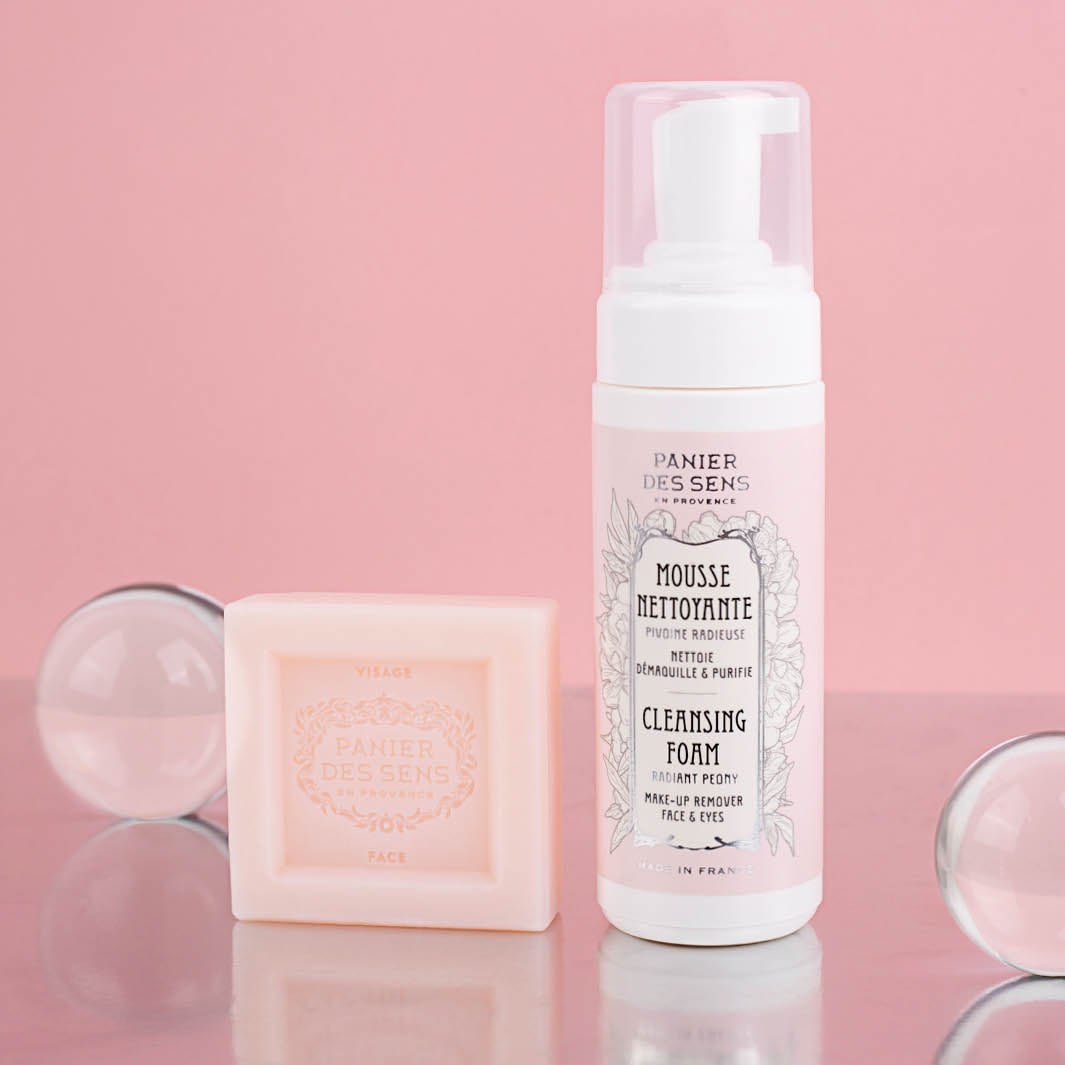 Extra - Jabón Facial Suave Peonía Radiante - 35oz - Cuidado Facial - Panier des Sens USA