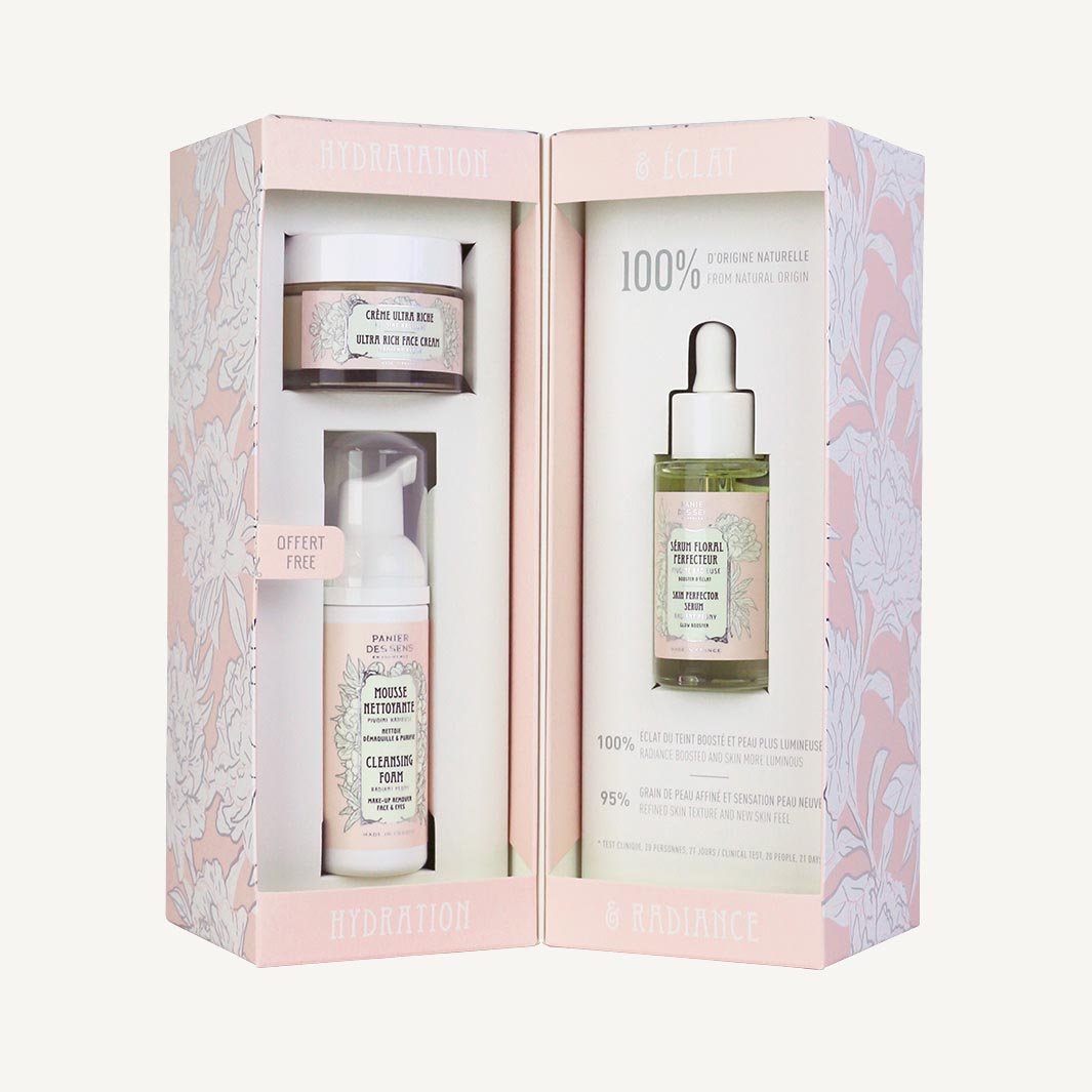 Face care gift set - Radiant Peony - Face Care - Panier des Sens USA