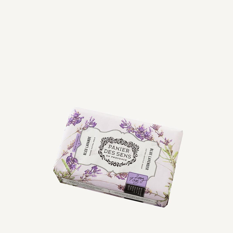 French Lavender Natural Soap Bar with Shea Butter – 7oz - Solid cosmetics - Panier des Sens USA