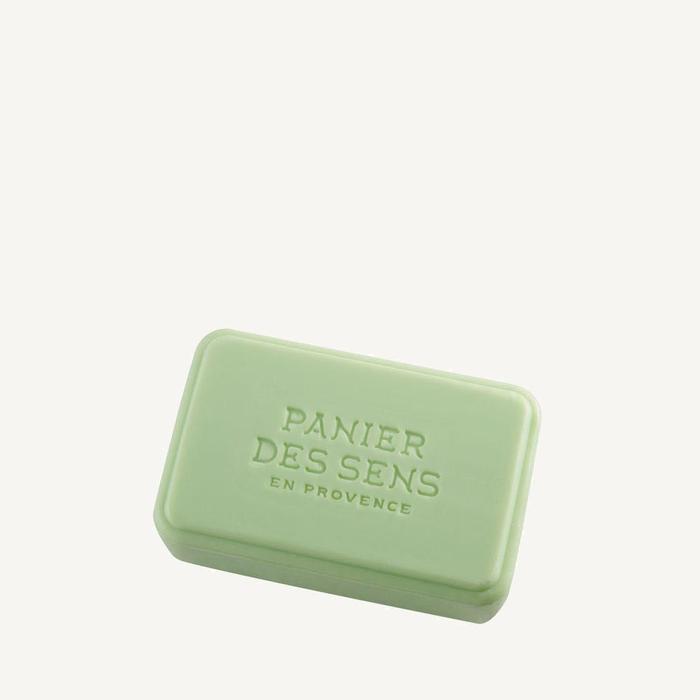 French Lemon Verbena Natural Soap Bar with Shea Butter – 7oz - Solid cosmetics - Panier des Sens USA