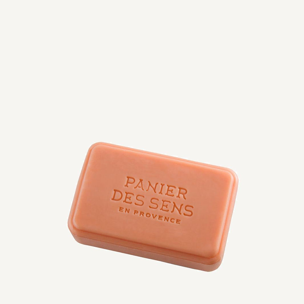 French Red Poppies Natural Soap Bar with Shea Butter – 7oz - Solid cosmetics - Panier des Sens USA