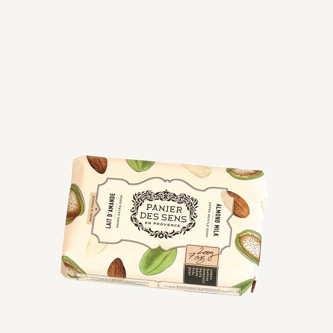 Jabón Natural Francés de Almendras Dulces con Manteca de Karité - 7oz - Cosméticos sólidos - Panier des Sens USA