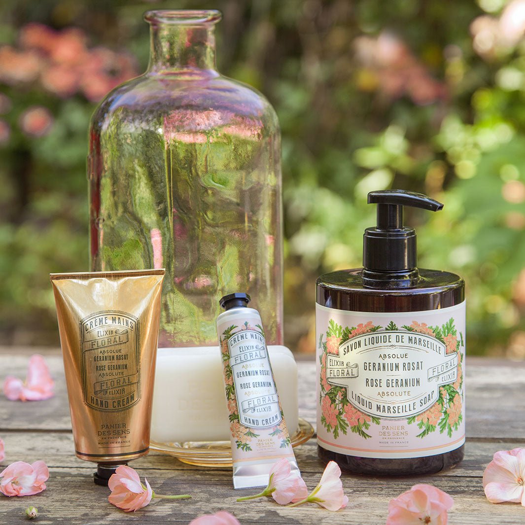 Hand cream 2.5 floz - Rose Geranium - Hand care - Panier des Sens USA