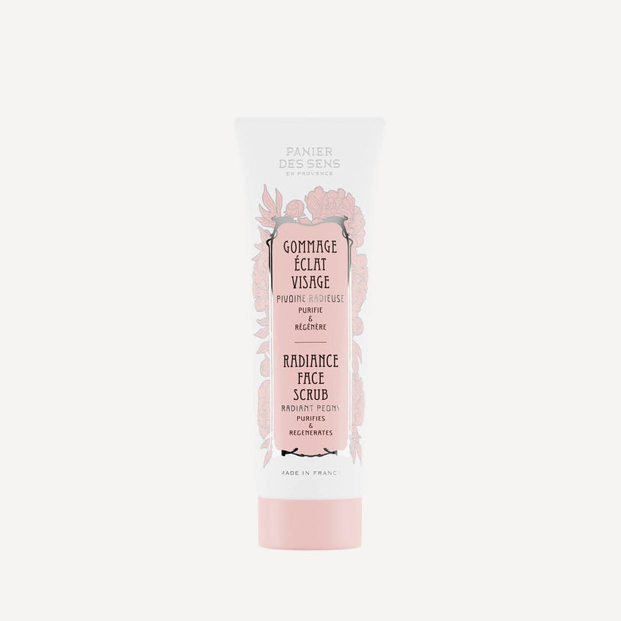 Radiance face scrub - Radiant Peony Hydration and Radiance - Face Care - Panier des Sens USA