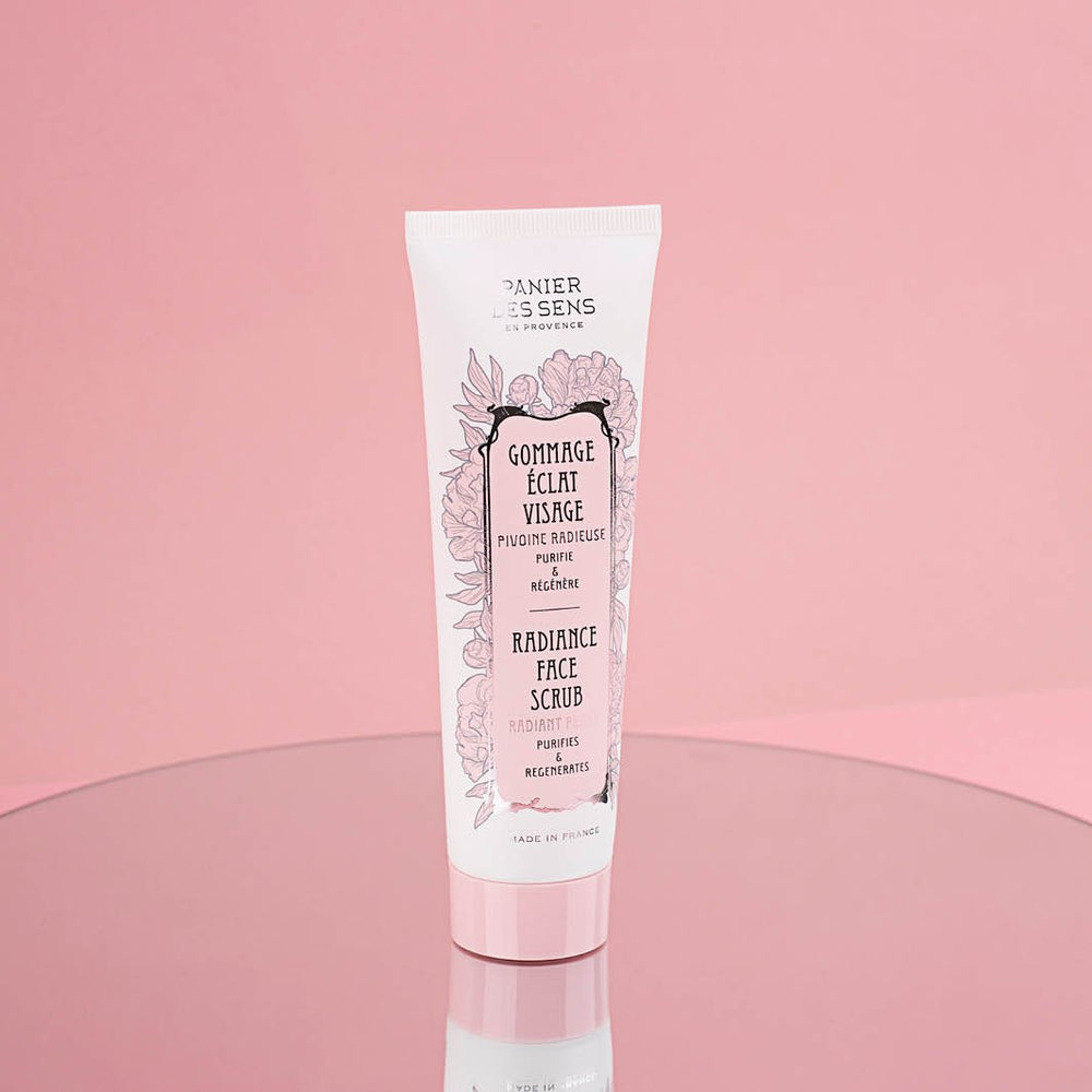 Radiance face scrub - Radiant Peony Hydration and Radiance - Face Care - Panier des Sens USA