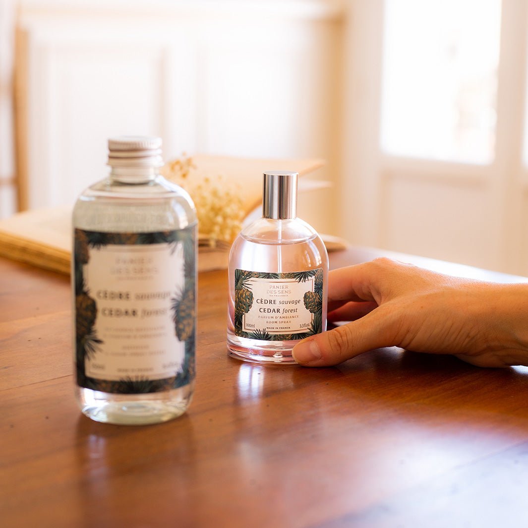 Room Spray - Cherry Blossom Fragrance - Natural home fragrance - Panier des Sens USA