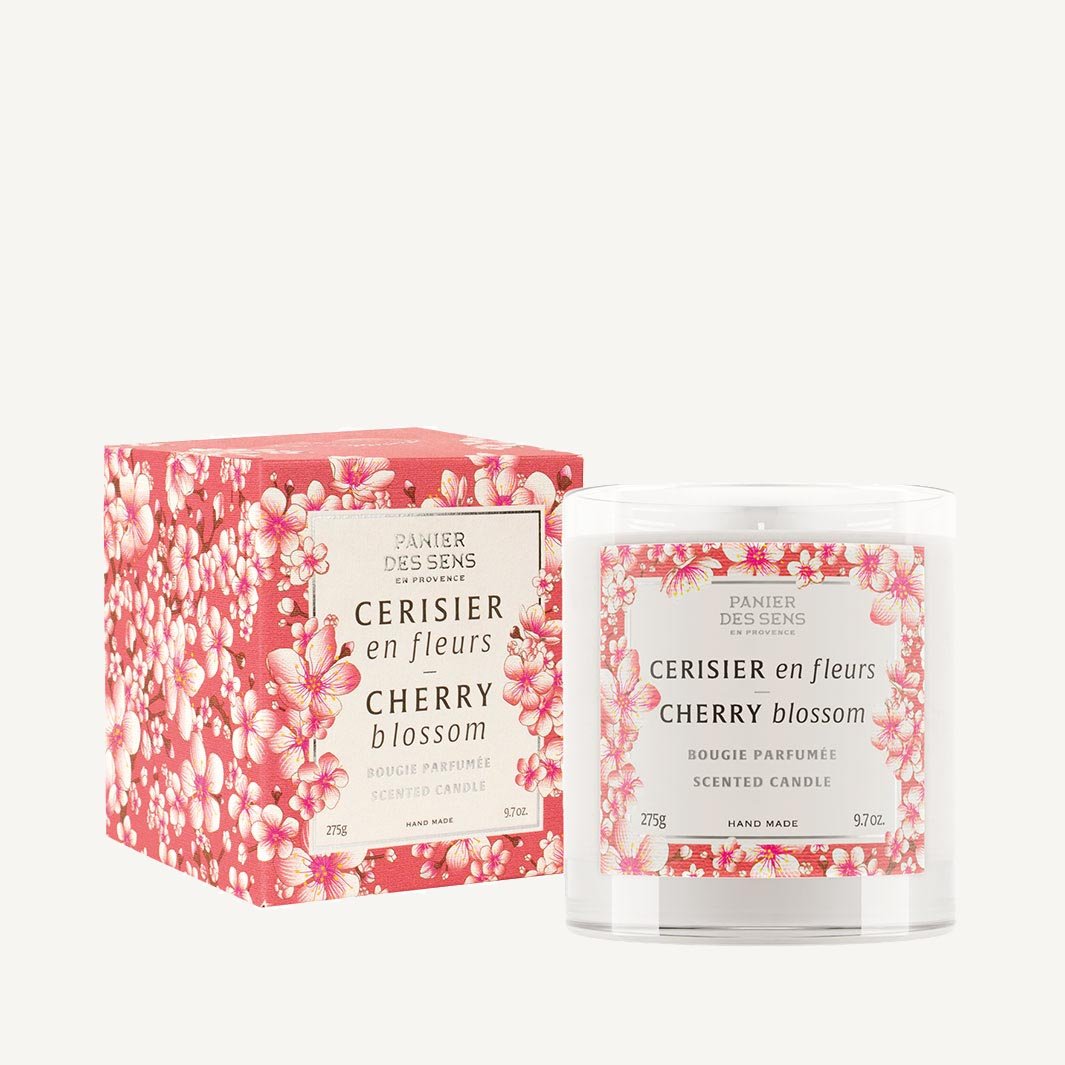 Vela perfumada - Vela vegana Flor de Cerezo 0,61 lb - Velas perfumadas - Panier des Sens USA