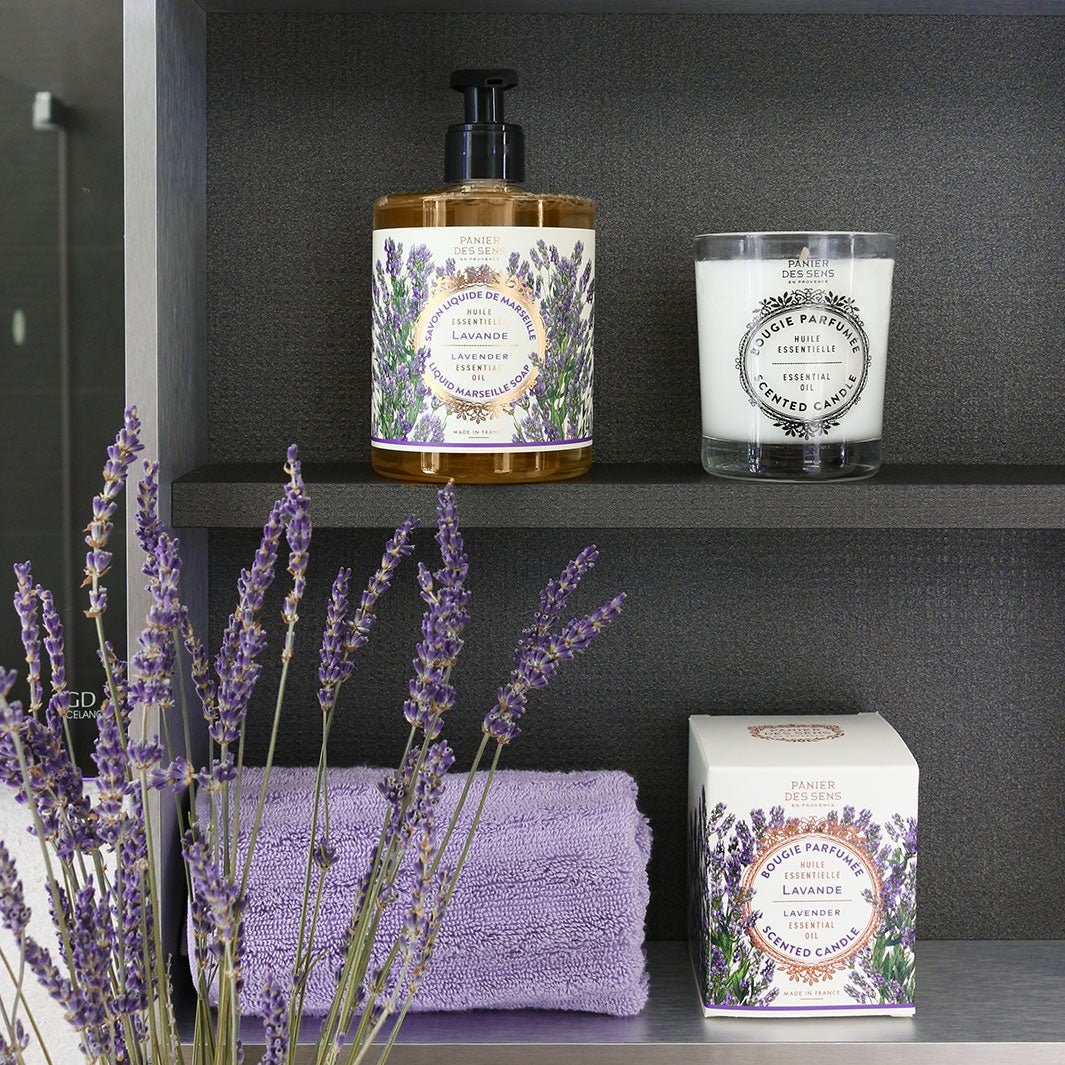 Scented Candle – Lavender Vegan Candle 0,4 lb - Scented candles - Panier des Sens USA