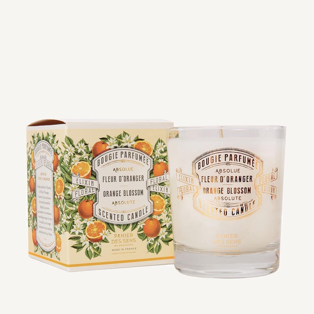 Scented Candle – Orange Blossom Vegan Candle 0,4 lb - Scented candles - Panier des Sens USA