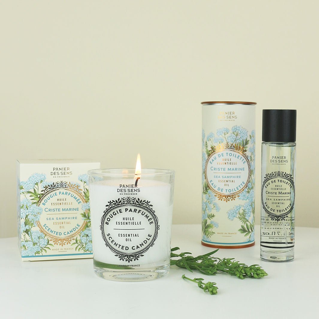 Vela Perfumada - Vela Vegana Sea Samphire 0,4 lb - Velas Perfumadas - Panier des Sens USA