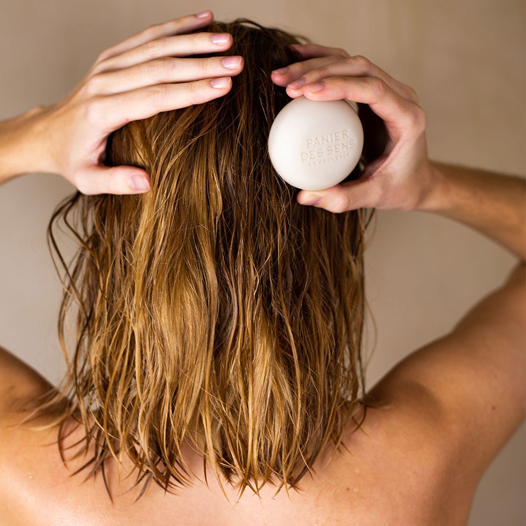 Champú en Barra para Cabello Graso con Arcilla Verde - 2.5oz - Cosméticos sólidos - Panier des Sens USA