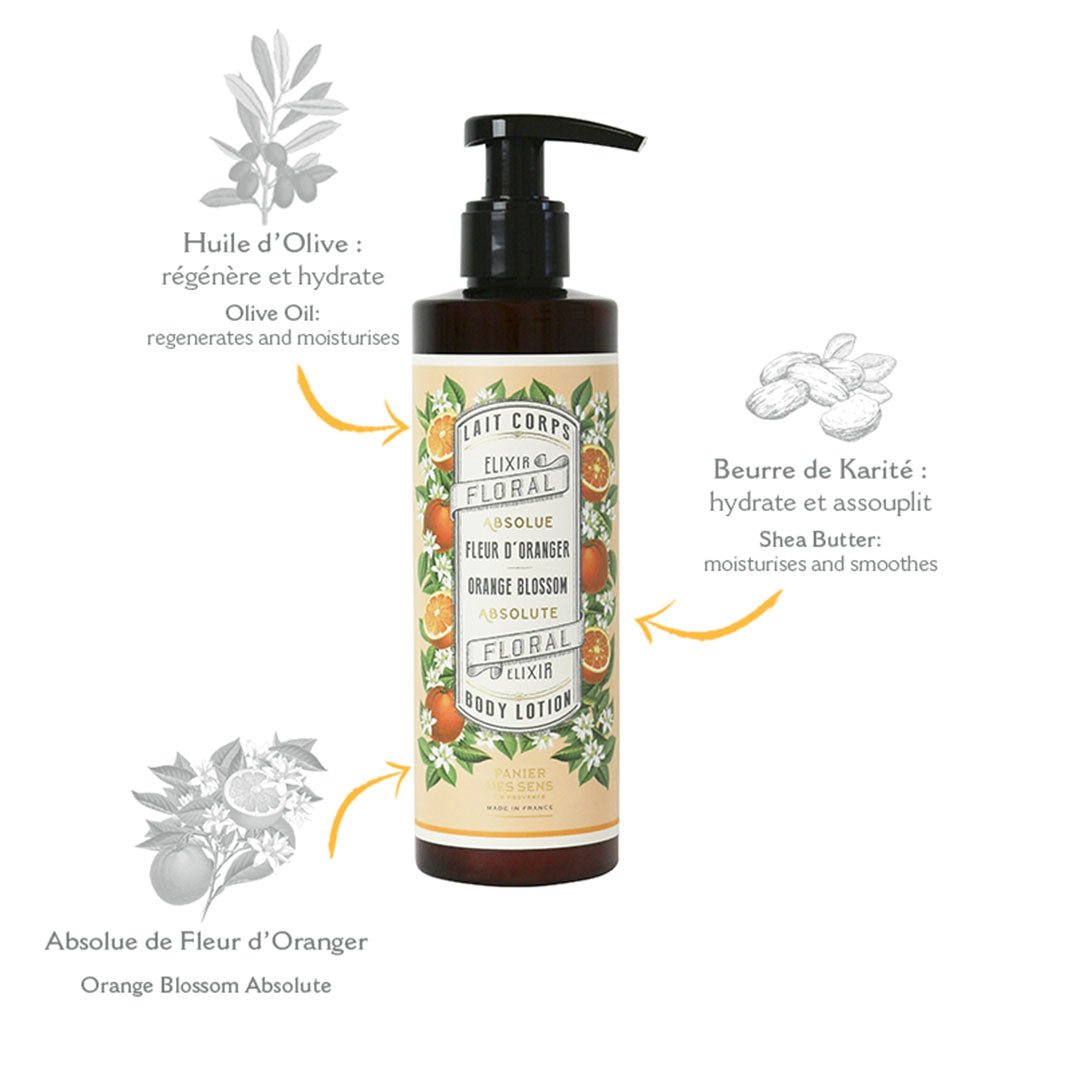 Shea Butter Body lotion - Orange Blossom - Body Lotion - Panier des Sens USA