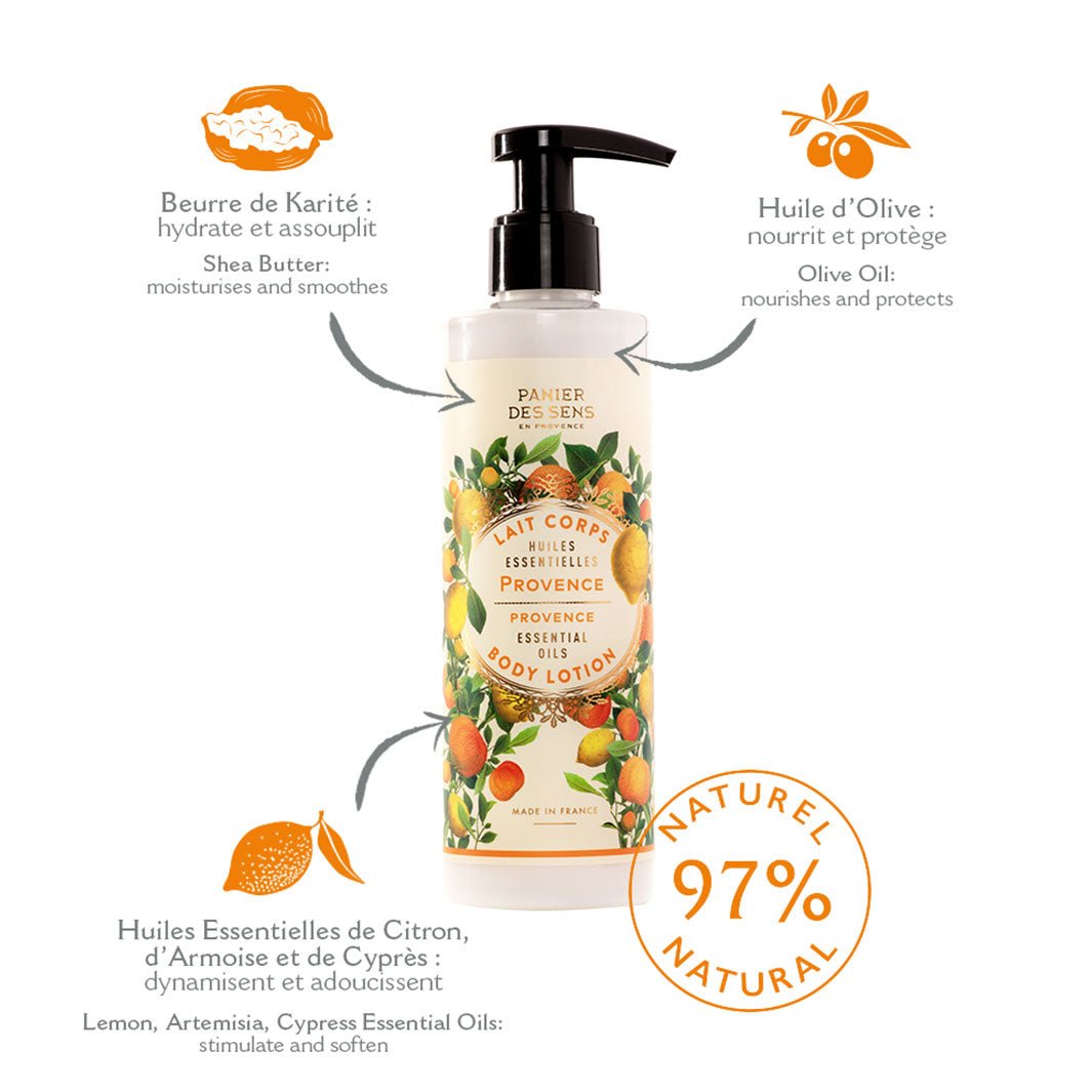 Shea Butter Body lotion - Soothing Provence - Body Lotion - Panier des Sens USA