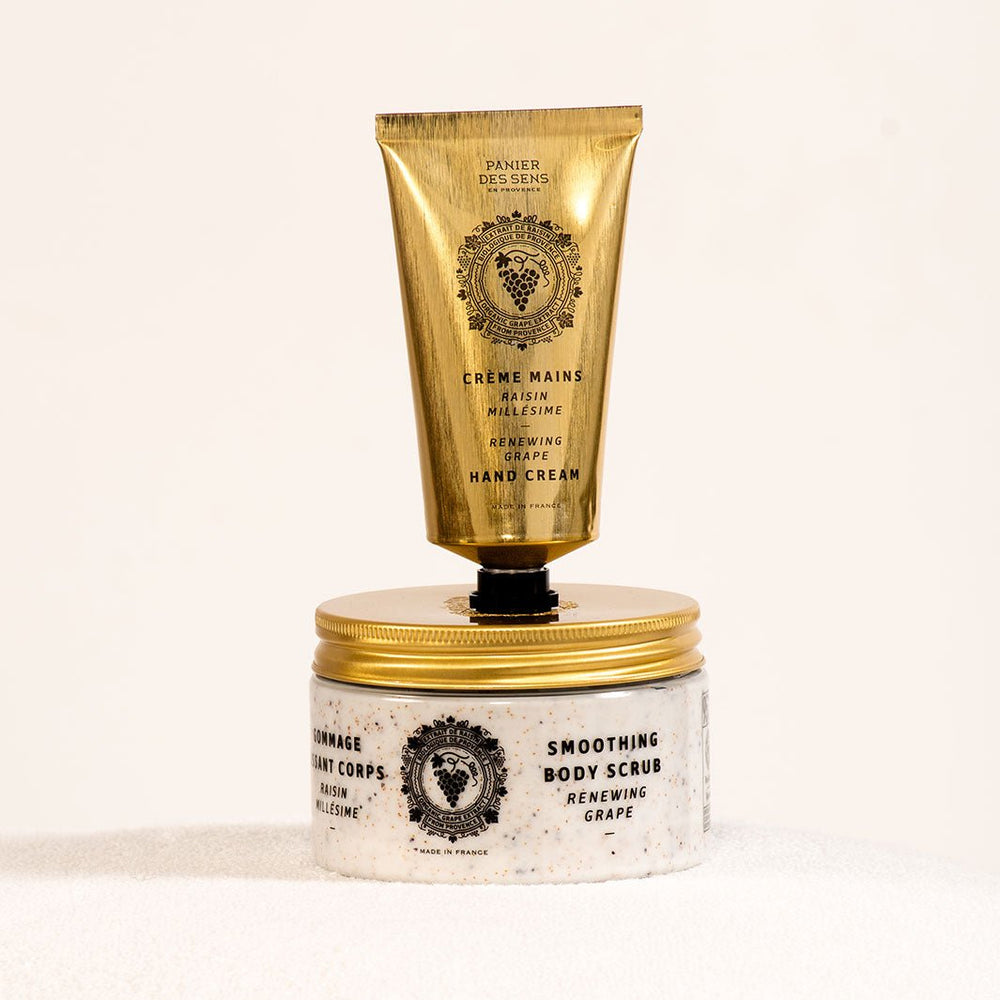 Smoothing body scrub - Renewing Grape and shea butter body scrub - Body Care - Panier des Sens USA