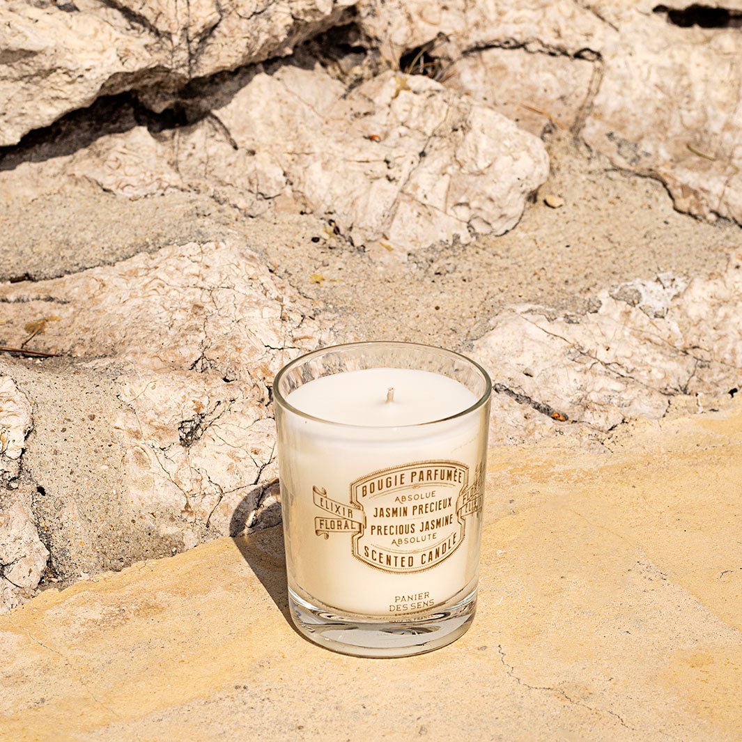 Trío de velas perfumadas - Azahar, Jazmín, Geranio - Velas perfumadas - Panier des Sens USA